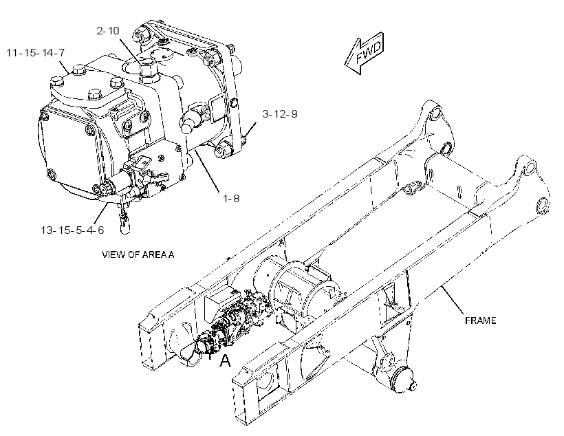 PUMP & MTG GP-HYDRAULIC FAN 2485729 CAT