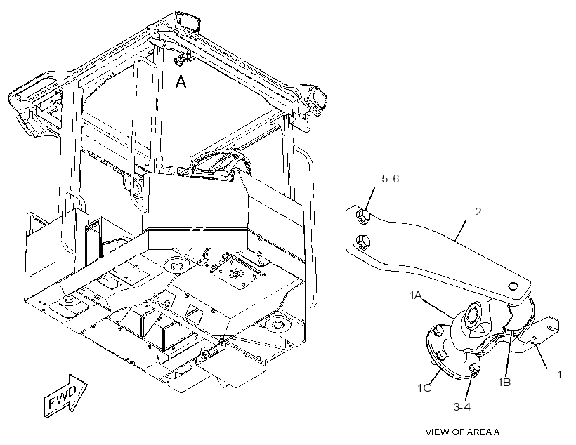 MOUNTING GP-DISPLAY 2567267 CAT
