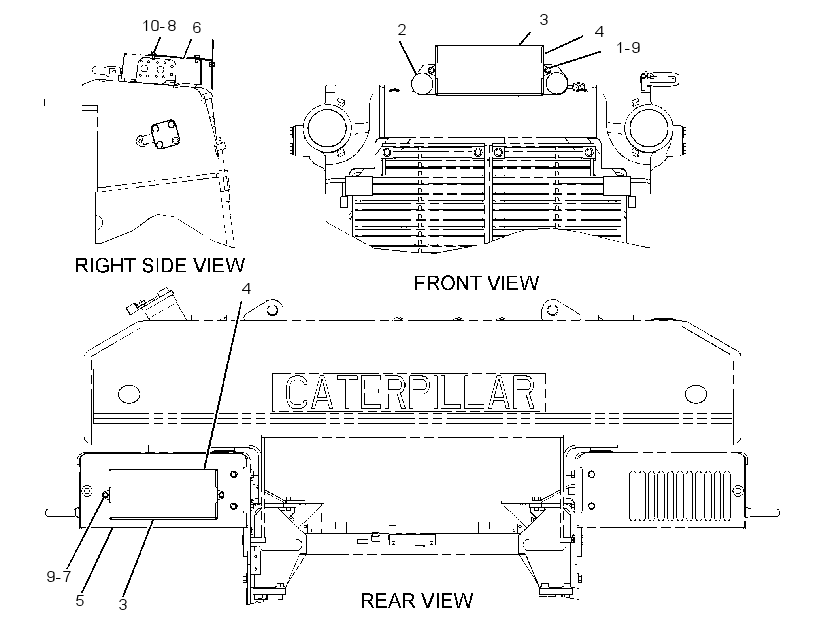 REFLECTOR GP 1976673 CAT