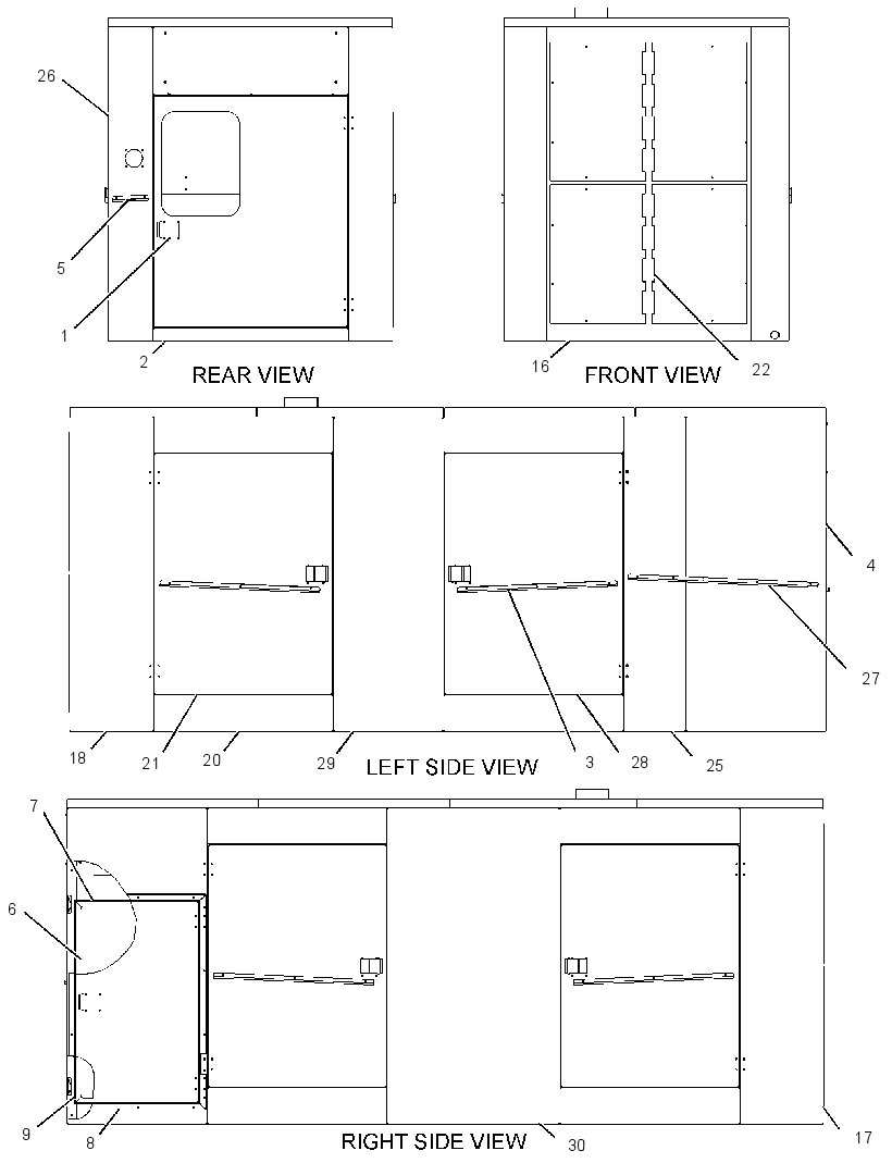 ENCLOSURE GP-GENSET 2755722 CAT