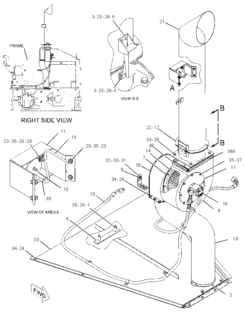 VENTILATION GP-PAVER 2418415 CAT