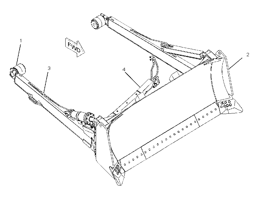 BULLDOZER AR-SEMI-UNIVERSAL 2168306 CAT