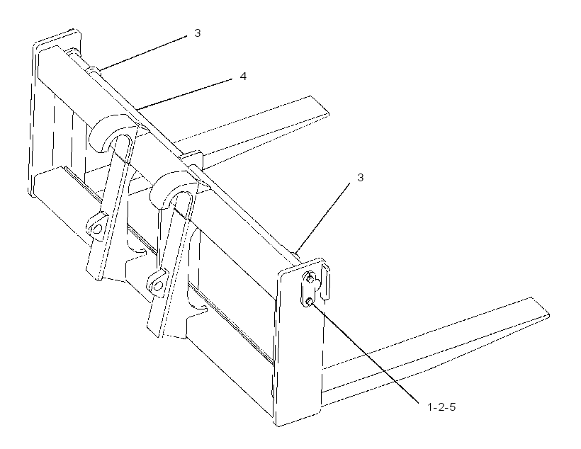 FORK GP-LUMBER 1640445 CAT