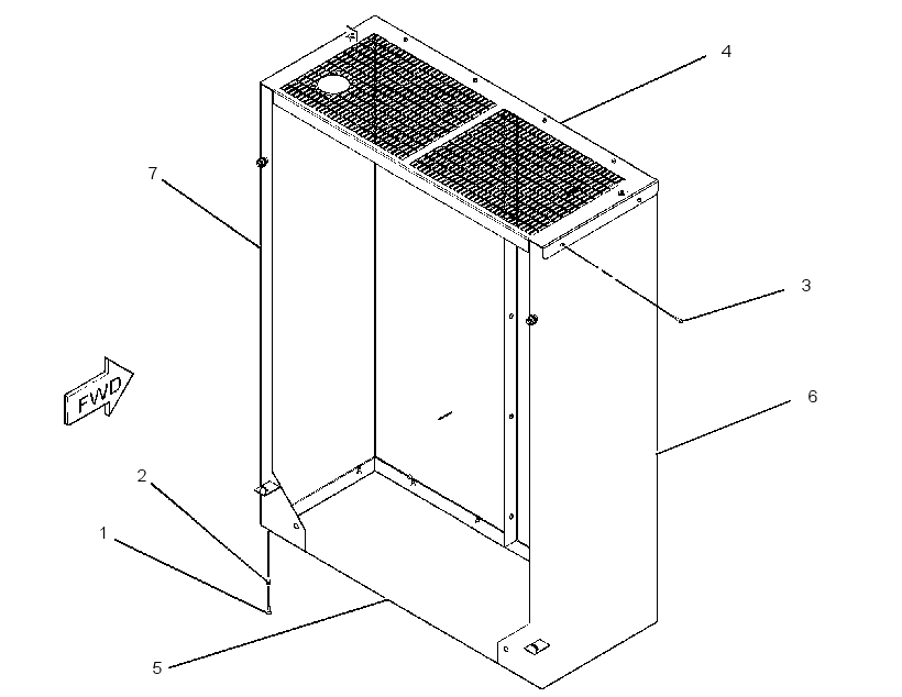 PANEL AS-BOX 2654798 CAT