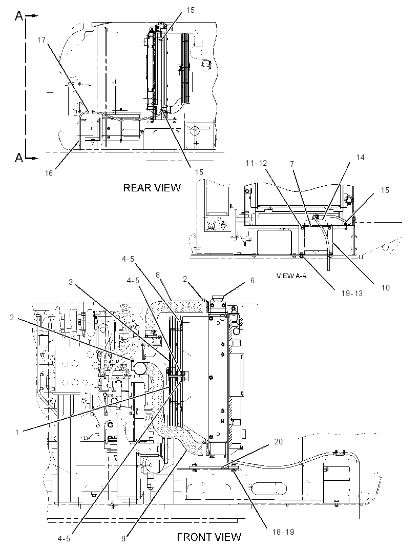 RADIATOR & OIL COOLER GP 2388466 CAT