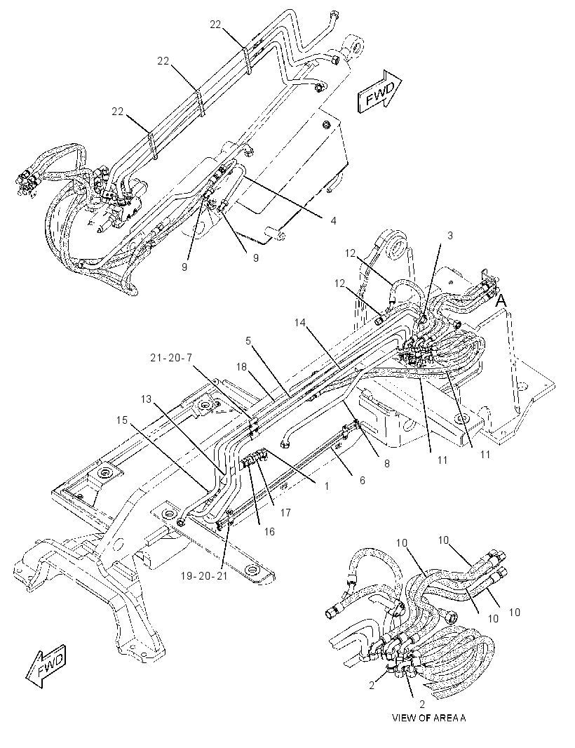 LINES GP-CHASSIS 2389610 CAT