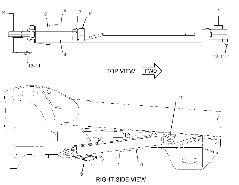 CYLINDER & MTG GP-BOOM 2671834 CAT