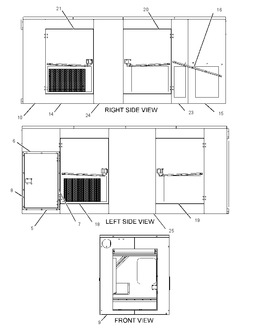 ENCLOSURE GP-GENSET 2755035 CAT