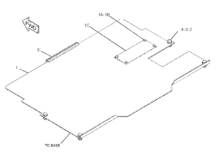 COVER GP-BASE 2654843 CAT