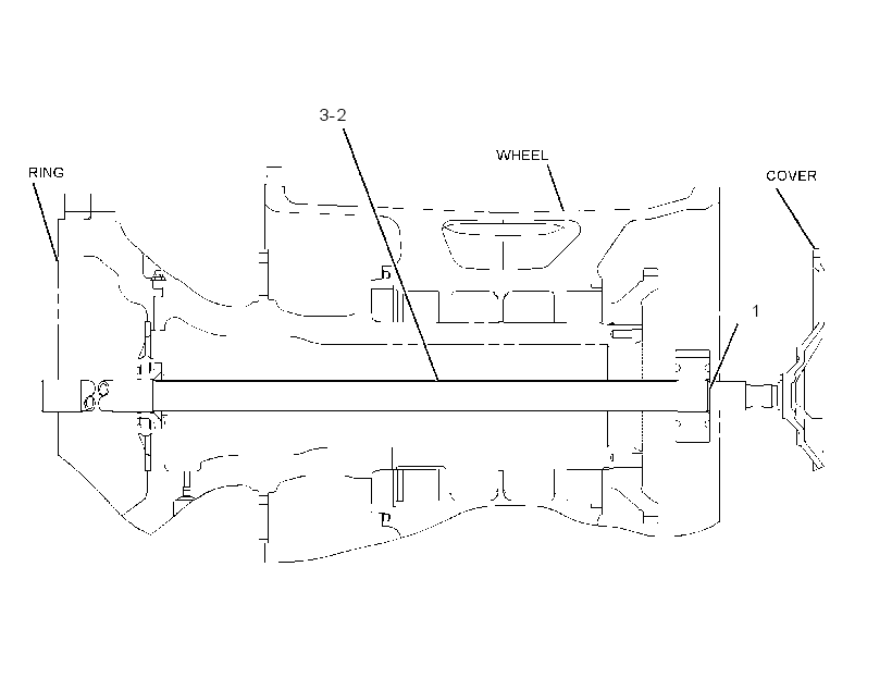 AXLE & MOUNTING GP 2465271 CAT