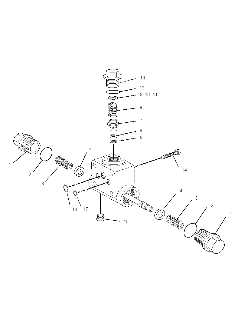 VALVE GP-FLUSHING 1948505 CAT