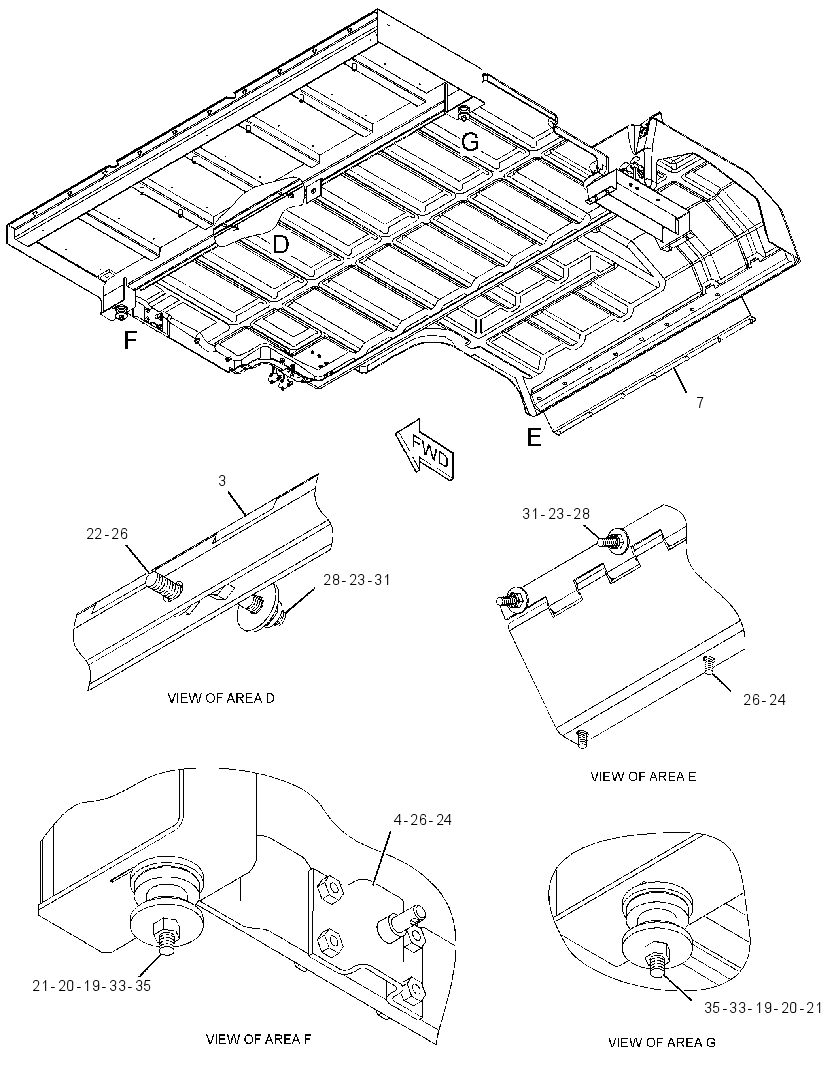 HOOD GP-TRUCK 1936215 CAT