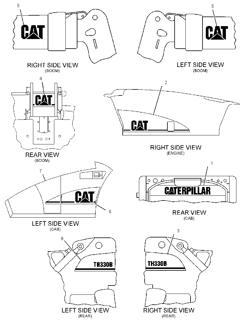 Плёнка 2233955 CAT
