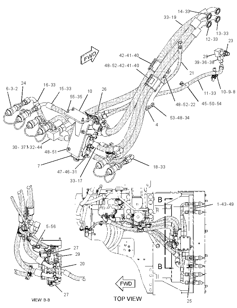 LINES GP-REAR ATTACHMENT 2350661 CAT