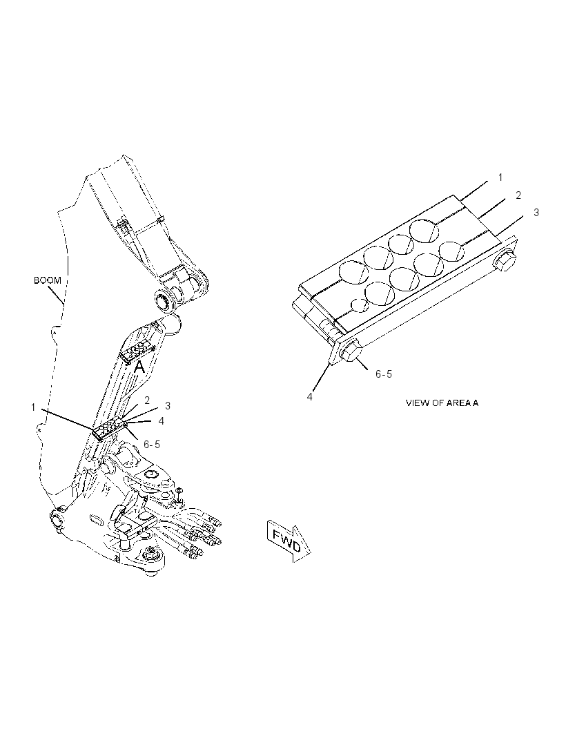 MOUNTING GP-LINES 2469309 CAT