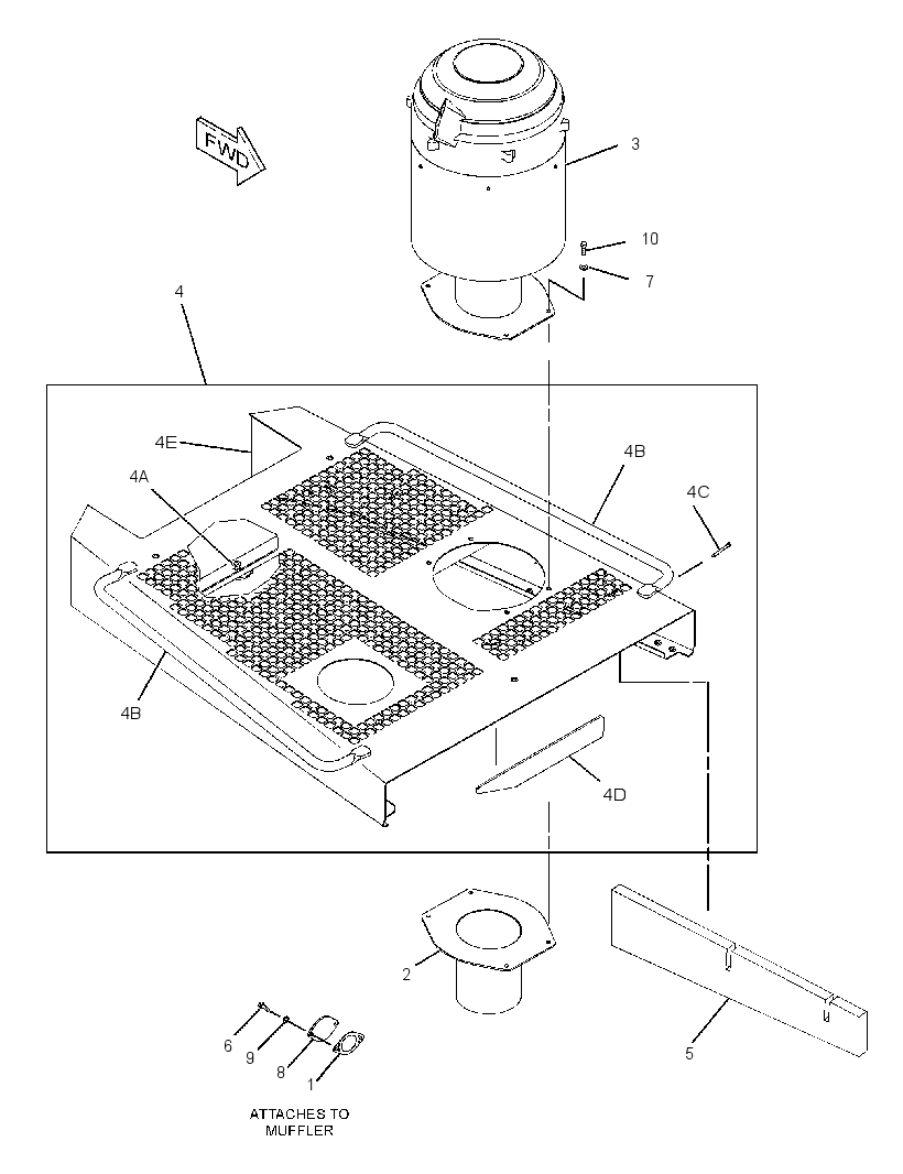 PRECLEANER AR 2169997 CAT