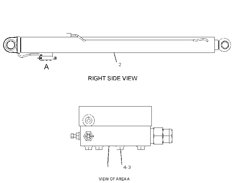CYLINDER & VALVE GP-BOOM 2671849 CAT