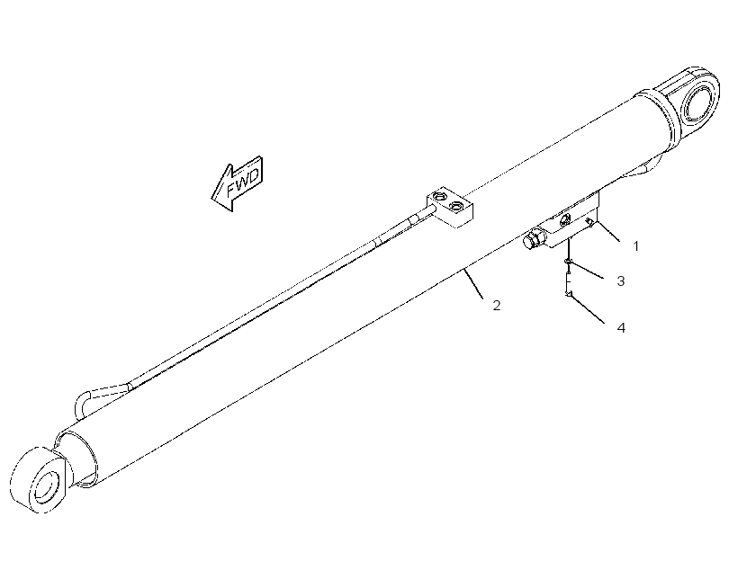 CYLINDER & VALVE GP-BOOM 2671847 CAT