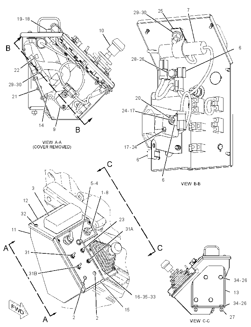 CONSOLE GP 2517141 CAT