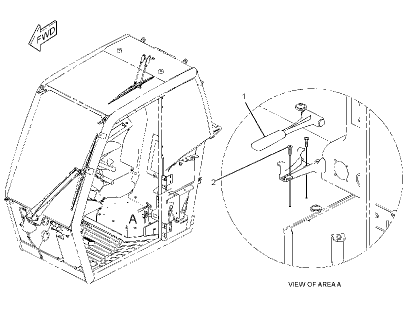 HAMMER & MOUNTING GP 2708221 CAT