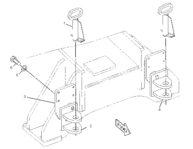 HITCH GP-TOWING 2735552 CAT