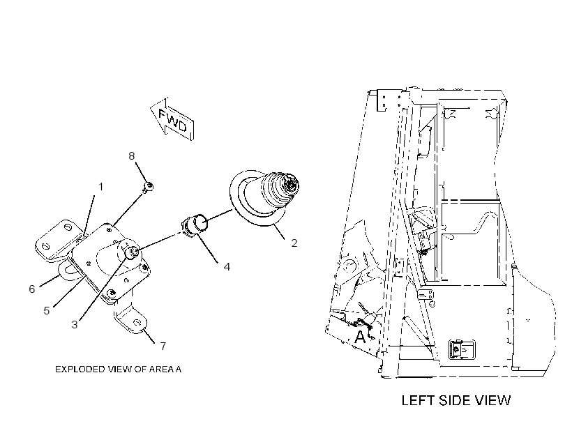 SWITCH GP-DIFFERENTIAL LOCK 2618121 CAT