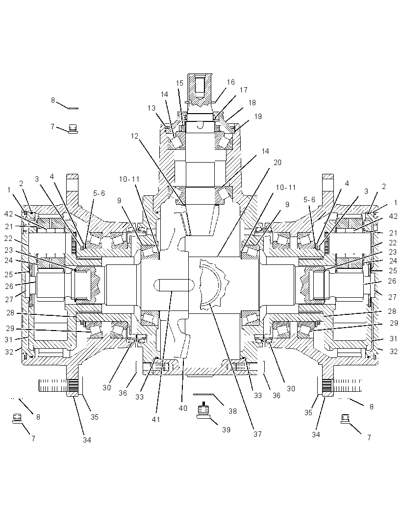 AXLE GP-DRIVE 2100698 CAT