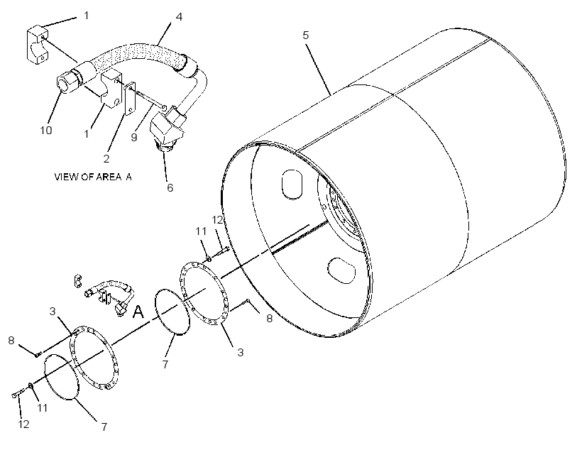 DRUM GP-COMPACTOR 2279589 CAT