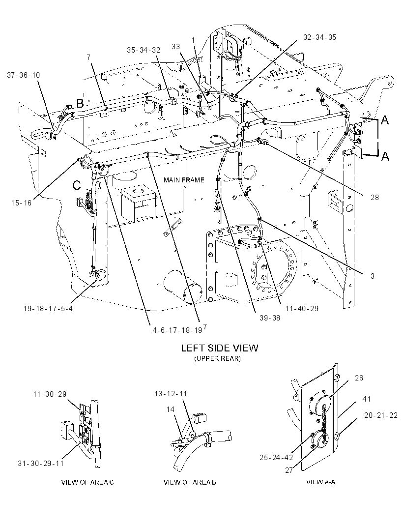 WIRING GP-HYDRAULIC CONTROL 2561124 CAT