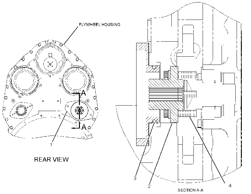 ADAPTER GP-PUMP DRIVE 2668451 CAT