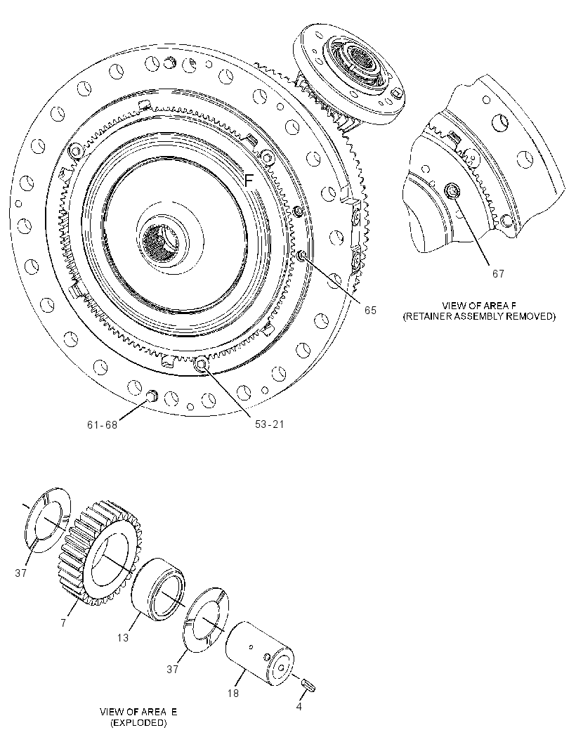 BRAKE & DIFFERENTIAL DRIVE GP 2370449 CAT