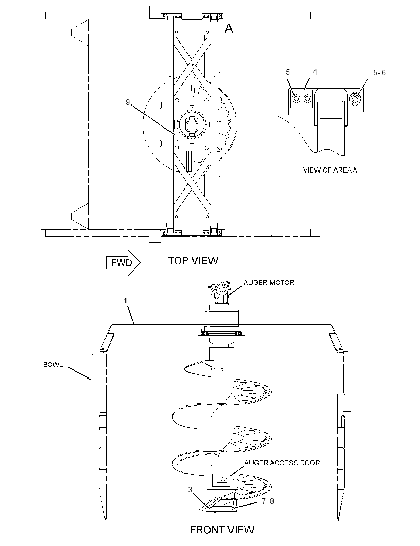 SUPPORT GP-AUGER 1501577 CAT