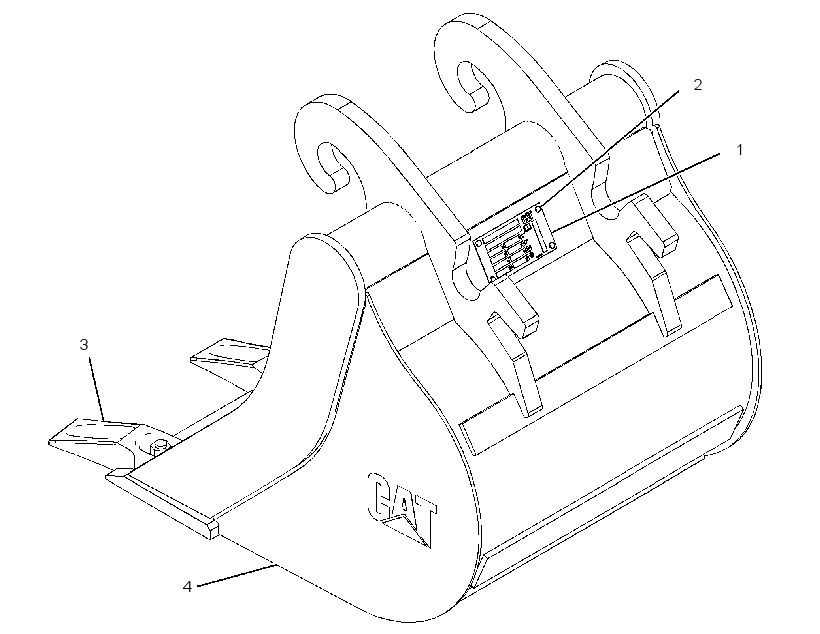 BUCKET GP 2318567 CAT