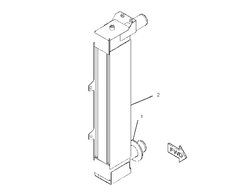 AFTERCOOLER GP 1769874 CAT
