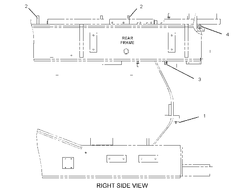 BOSS GP-REAR FRAME 2768227 CAT