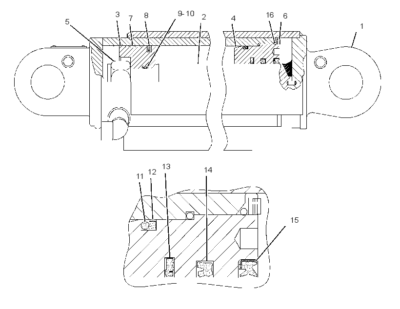 CYLINDER GP-GRAPPLE 1030972 CAT