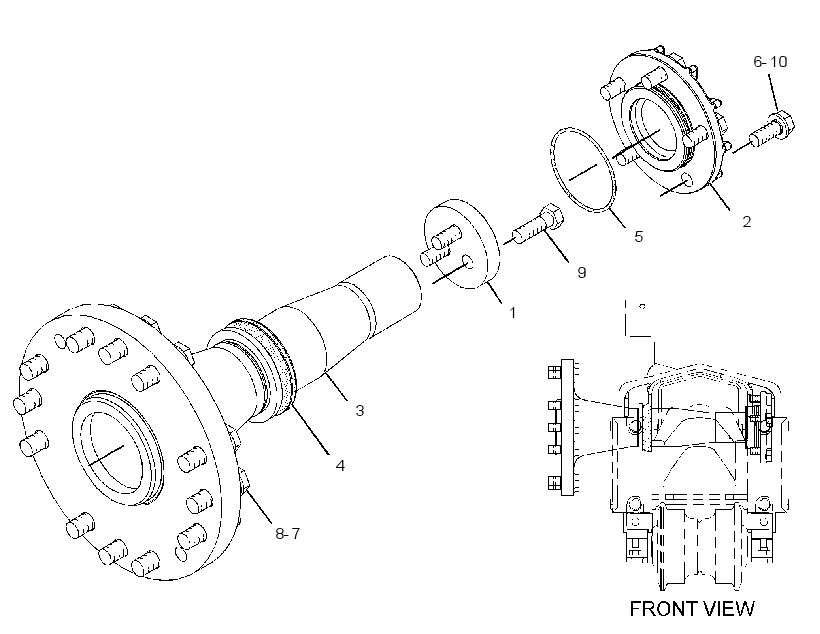 PIVOT BAR GP 2398214 CAT