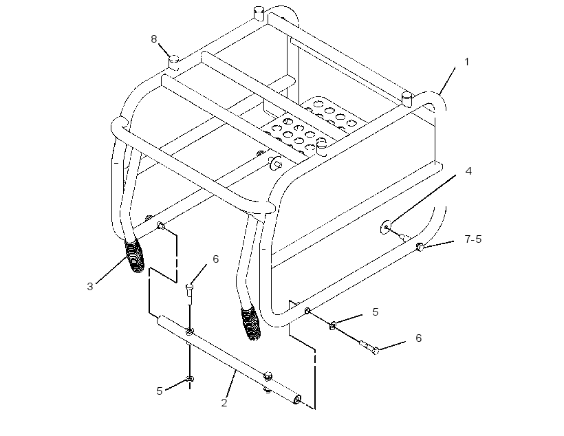 FRAME GP-POWER PACK 2746256 CAT