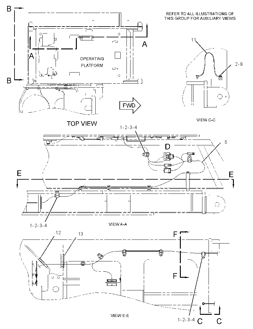 WIRING GP-CAB RISER 2526386 CAT