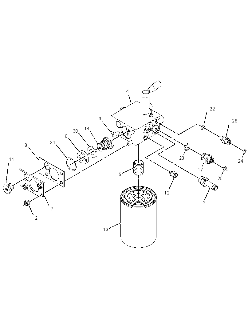 MANIFOLD GP-CONTROL & FILTER 2746227 CAT