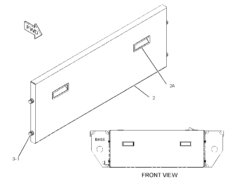 PANEL GP-SCREEN 2695598 CAT