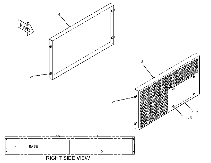 PANEL GP-SCREEN 2695600 CAT