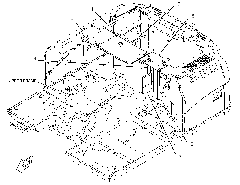 SHEET GP-HOOD 2702120 CAT