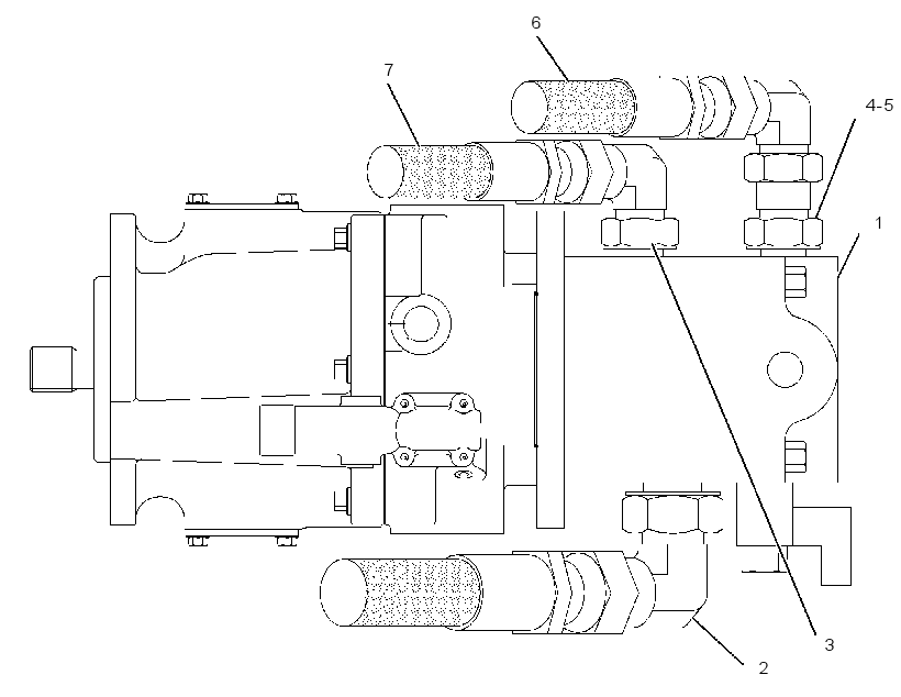 PUMP & MTG GP-SCREED VIBRATORY 2407327 CAT