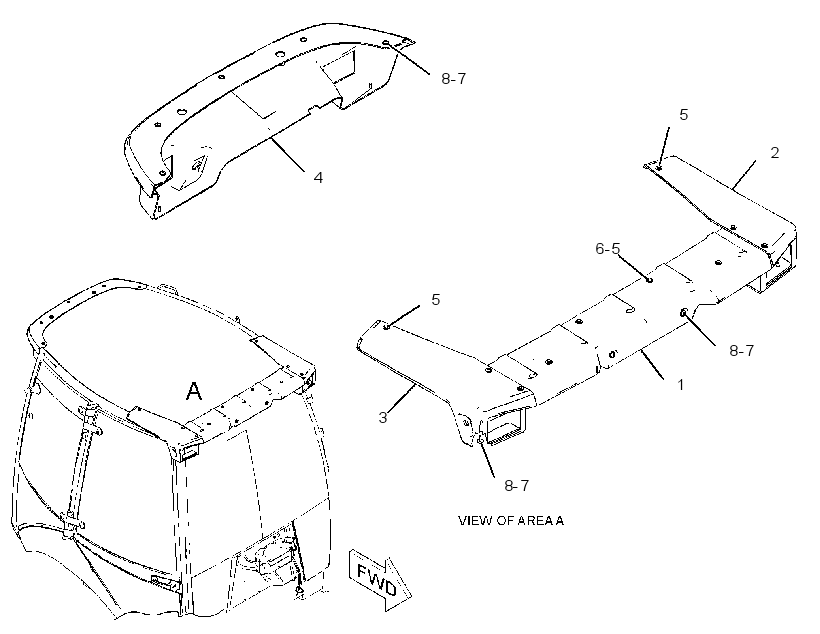 ROOF GP-CAB 2094712 CAT