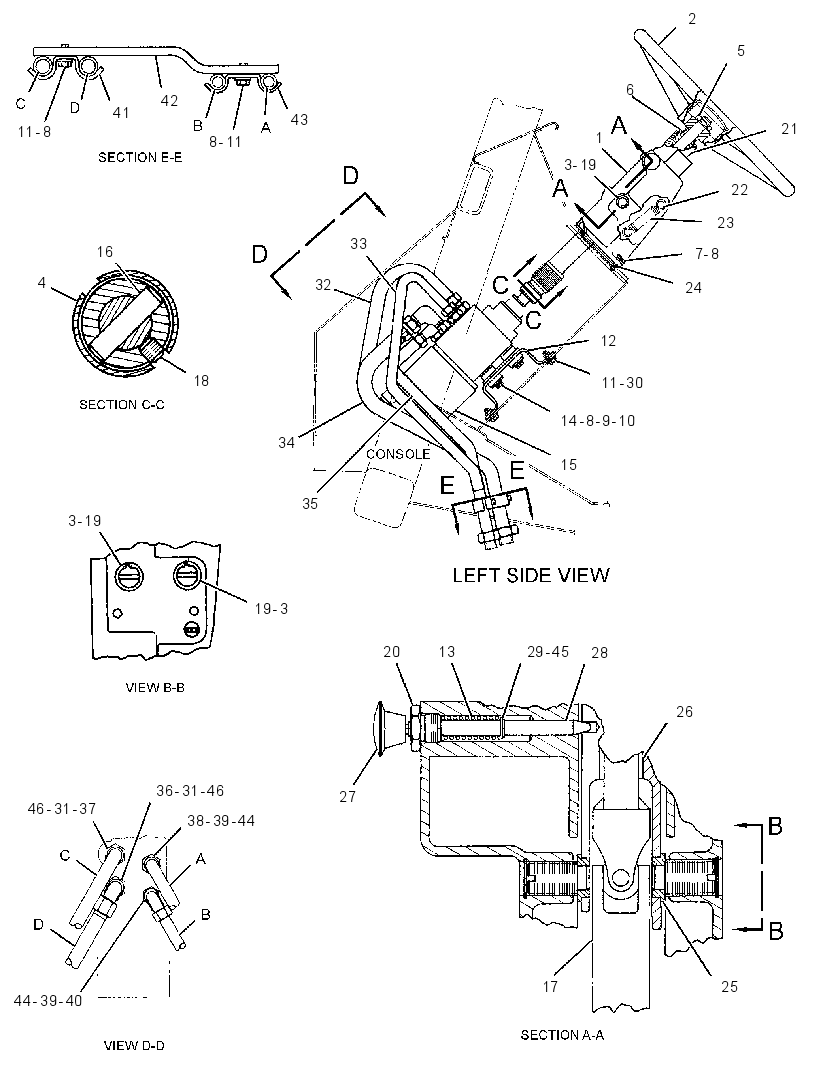 STEERING GEAR GP 8X0347 CAT
