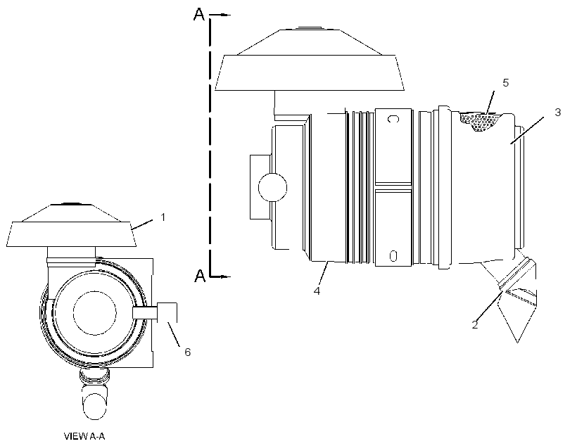 FILTER GP-AIR 2631283 CAT