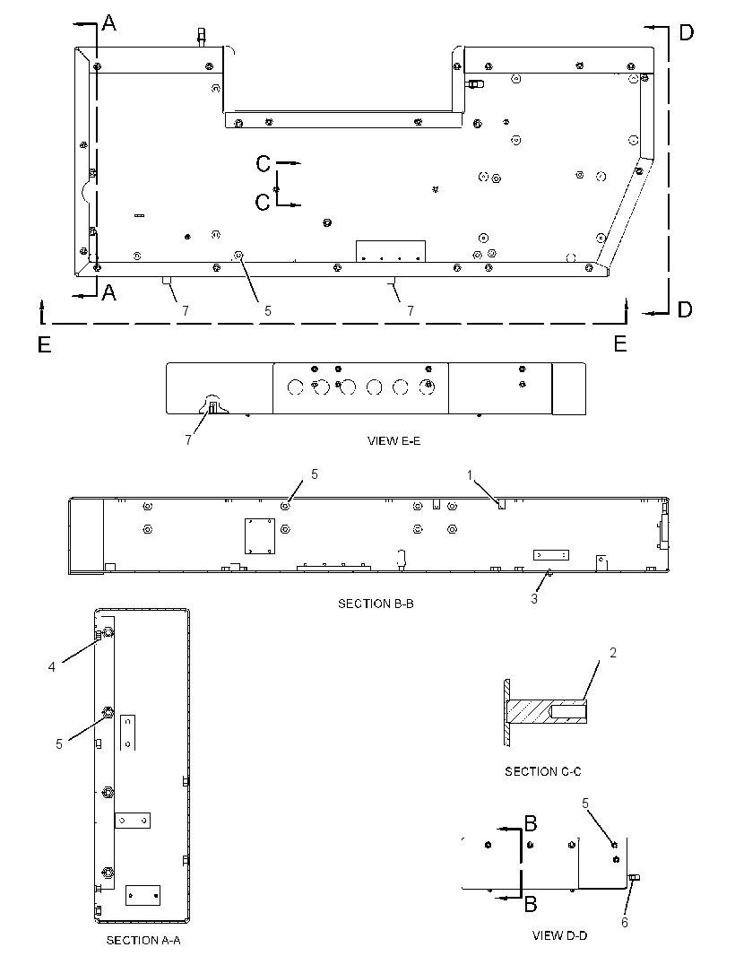 ENCLOSURE GP-ELECTRONICS BAY 1346724 CAT