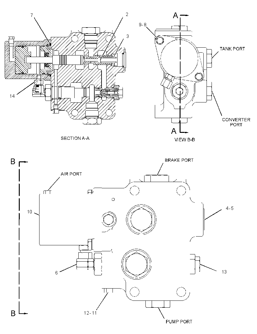 VALVE GP-BRAKE 1494133 CAT