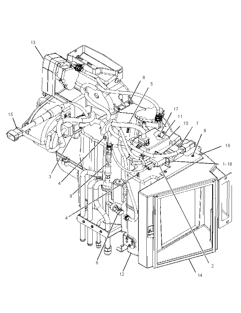 CASE GP-AIR CONDITIONER 2467154 CAT